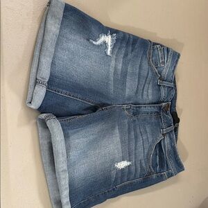 Blue Denim Women's Shorts